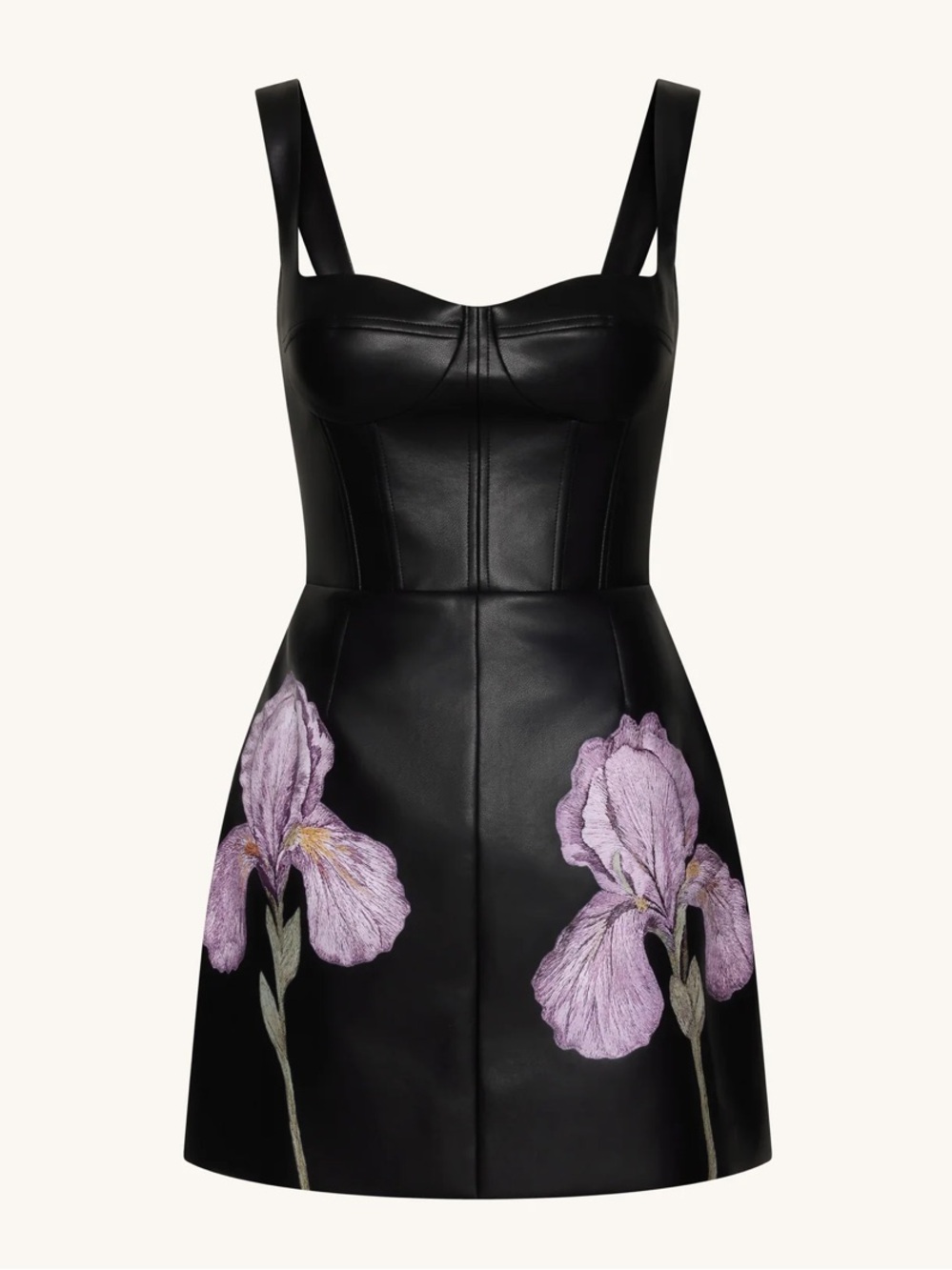 Iris Floral Print Corset Dress - Picture 3 of 5